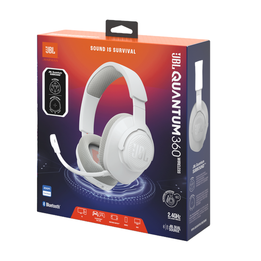 JBL Quantum 360 Wireless | Wireless over-ear gaming headset with